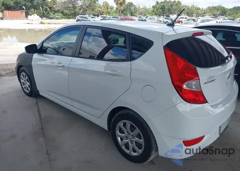 2013 Hyundai Accent Gs из США, поврежденный, VIN KMHCT5AE4DU126805